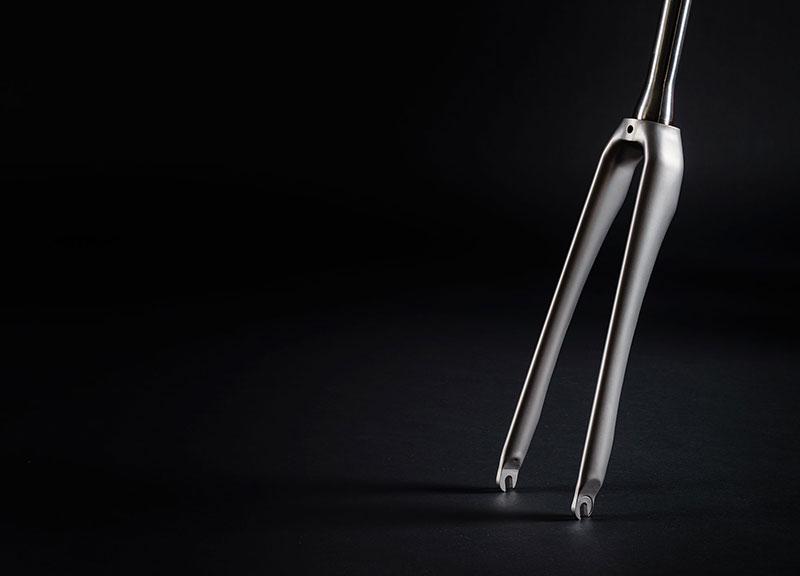 tapered road fork